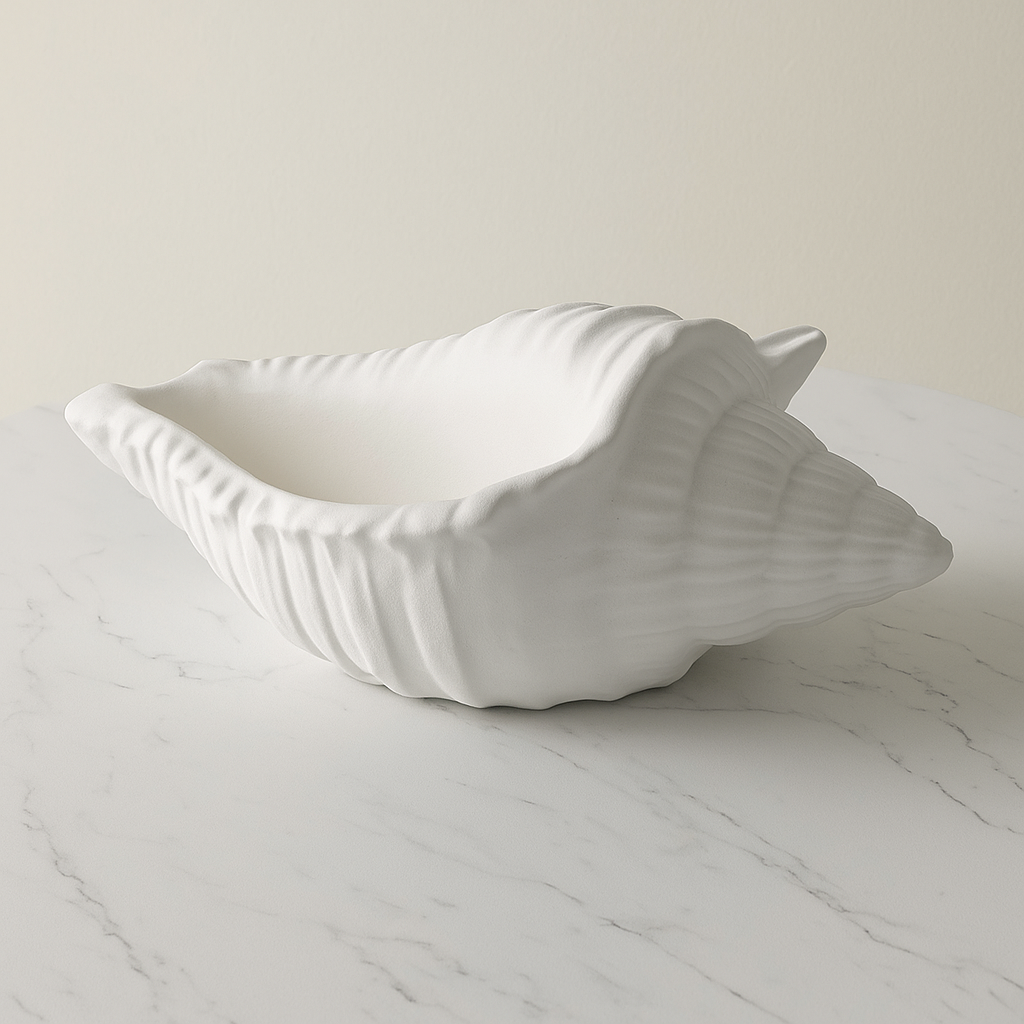 Atelier — Büyük Deniz Kabuğu | El Yapımı Minimalist Dekoratif Obje
