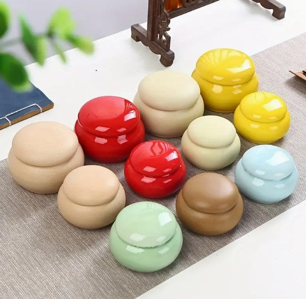 Mini Kapaklı El Yapımı Dekoratif & Kokulu Obje – Atelier Serisi