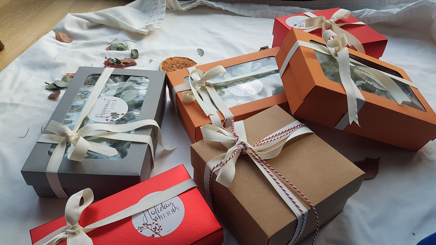 Özelleştirilebilir Metal Kapaklı Kutulu Mumlar