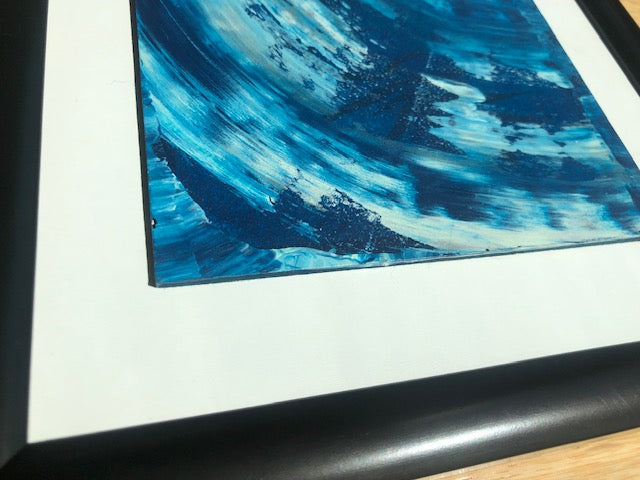 Ege Ruhu 7 – Hazır Çerçeveli 25 x 25 cm Akrilik El Yapımı Tablo