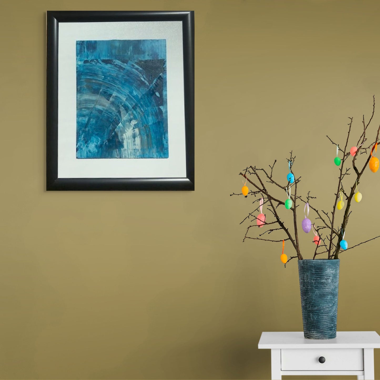 Ege Ruhu 6 – Hazır Çerçeveli 25 x 30 cm Akrilik El Yapımı Tablo