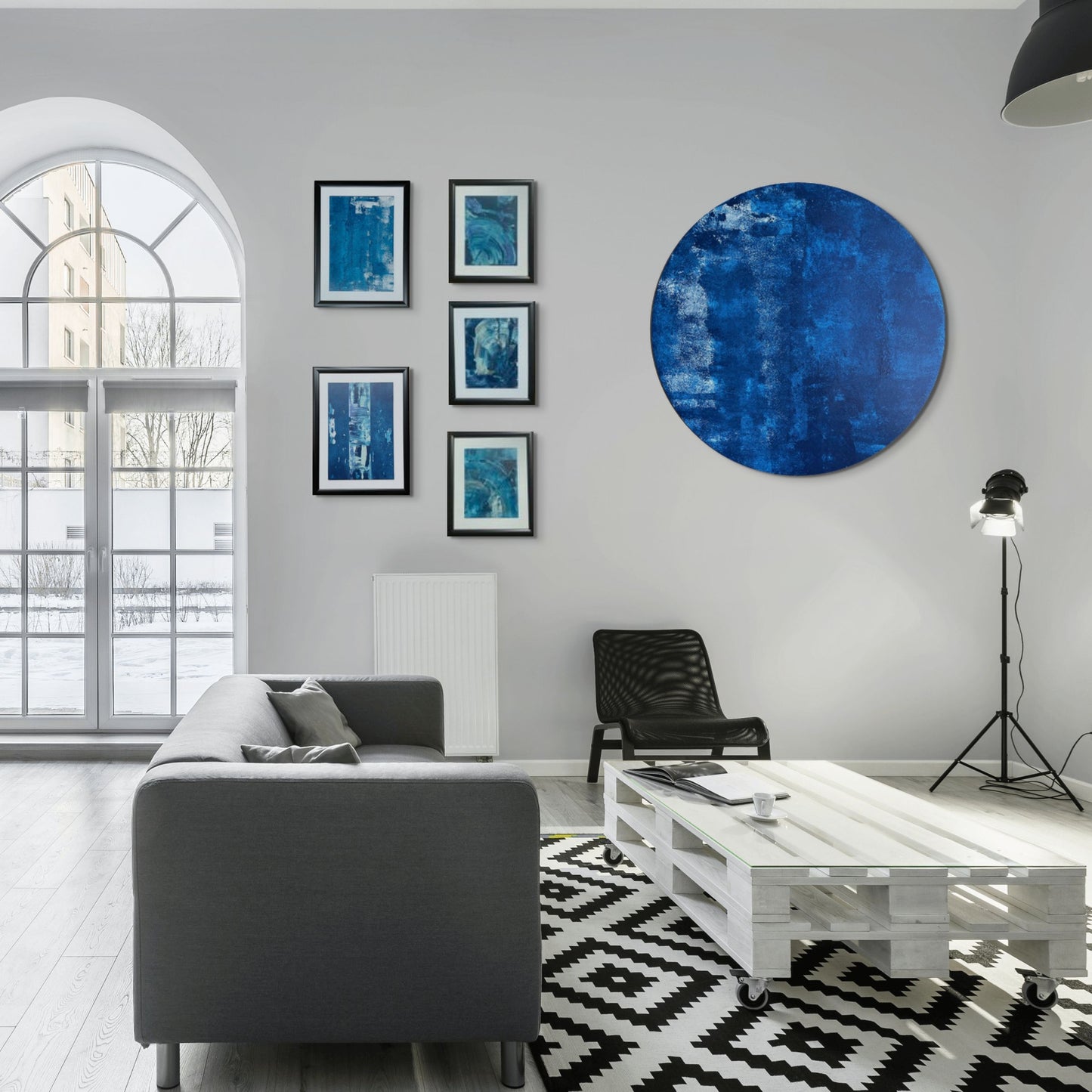 Ege Ruhu 4- Hazır Çerçeveli 25 x 30 cm Akrilik El Yapımı Tablo