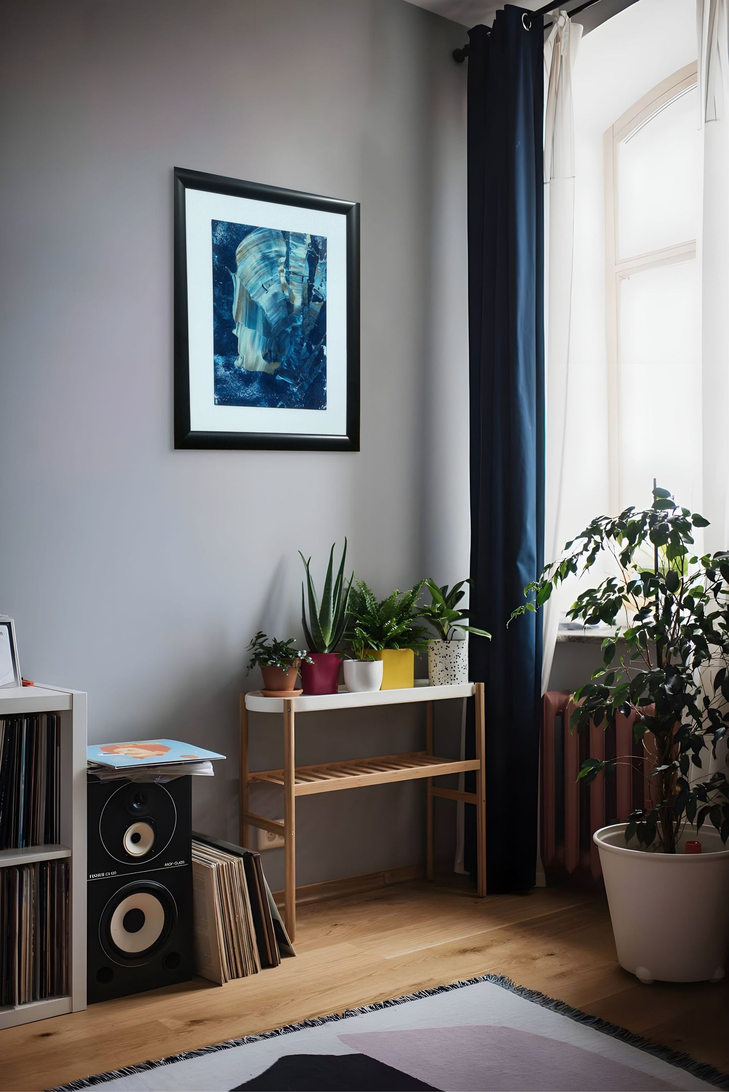 Ege Ruhu 4- Hazır Çerçeveli 25 x 30 cm Akrilik El Yapımı Tablo