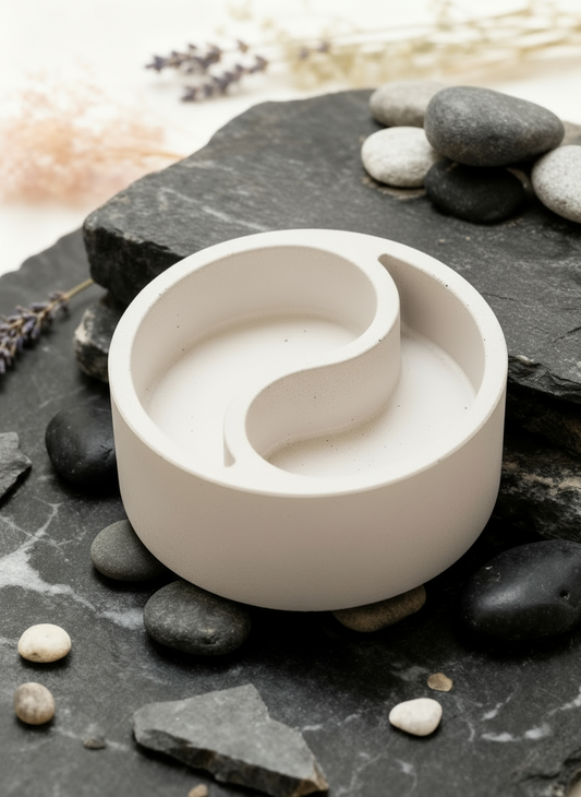 Atelier — Yin Yang Mumluk – Dekoratif Obje | El Yapımı Minimalist Dekoratif Obje