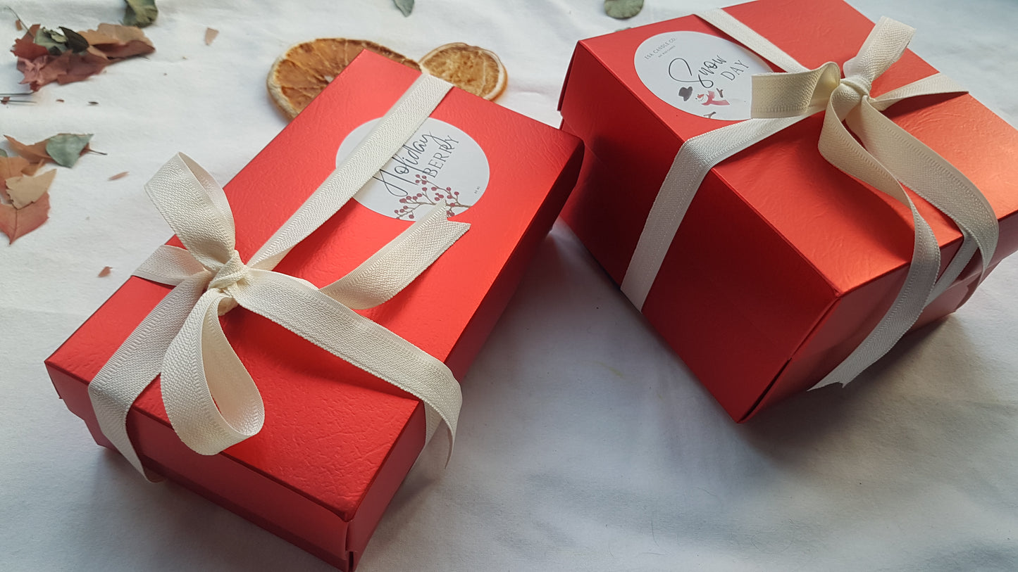 Özelleştirilebilir Metal Kapaklı Kutulu Mumlar