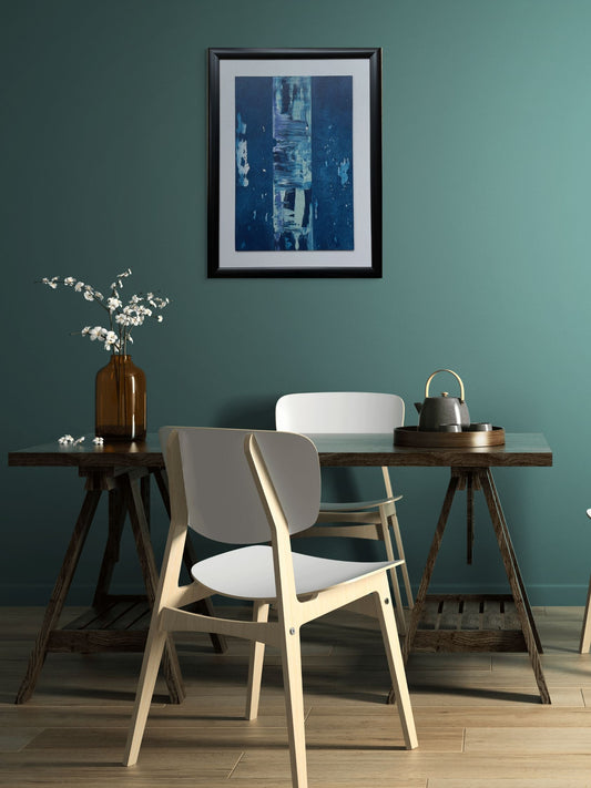 Ege Ruhu 3 – Hazır Siyah Çerçeveli Akrilik Tablo 31 x 41 cm