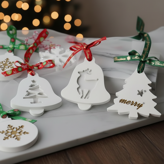 Atelier — Asılabilir 4’lü Yılbaşı Figür Seti