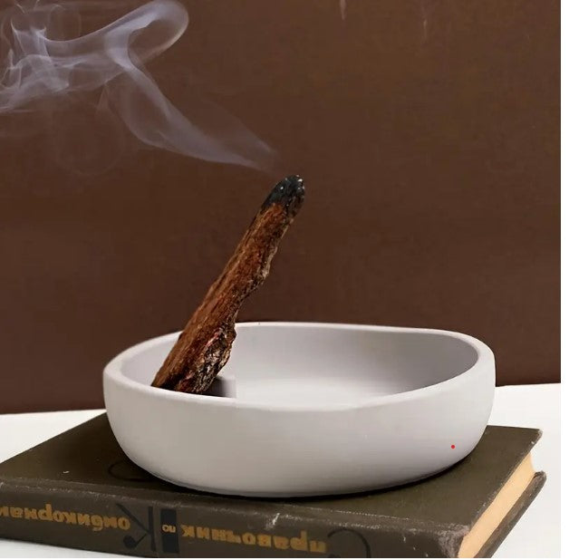 Atelier — Palo Santo Tabağı – Taş Dokulu El Yapımı Tütsülük