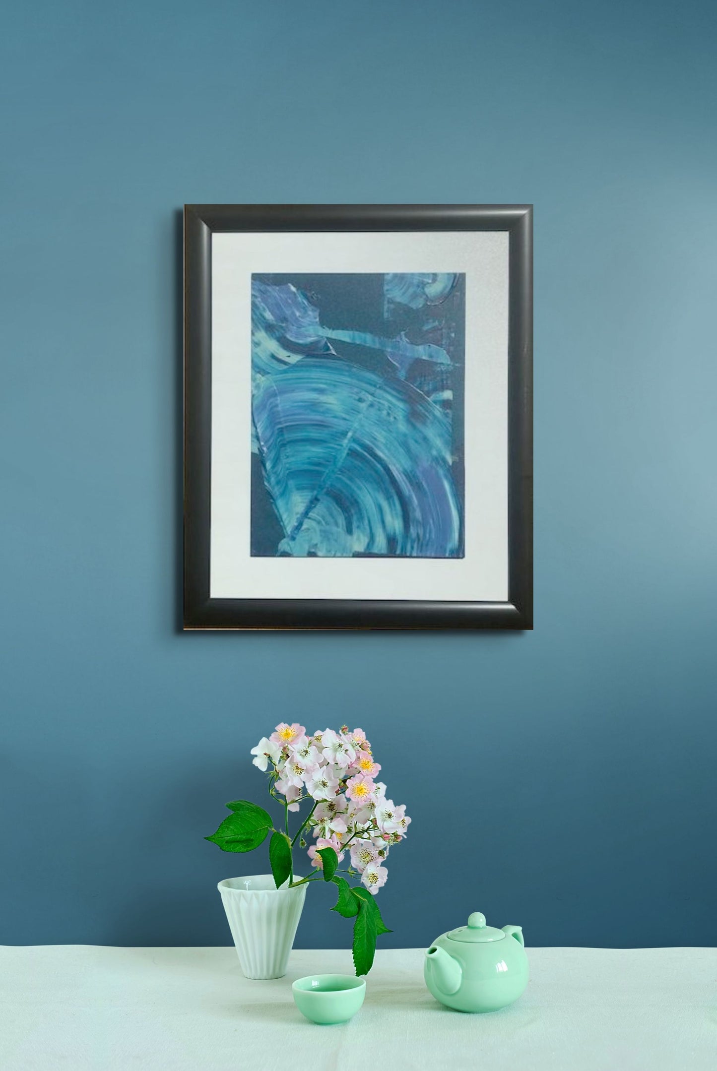 Ege Ruhu 5 – Hazır Çerçeveli 25 x 30 cm Akrilik El Yapımı Tablo