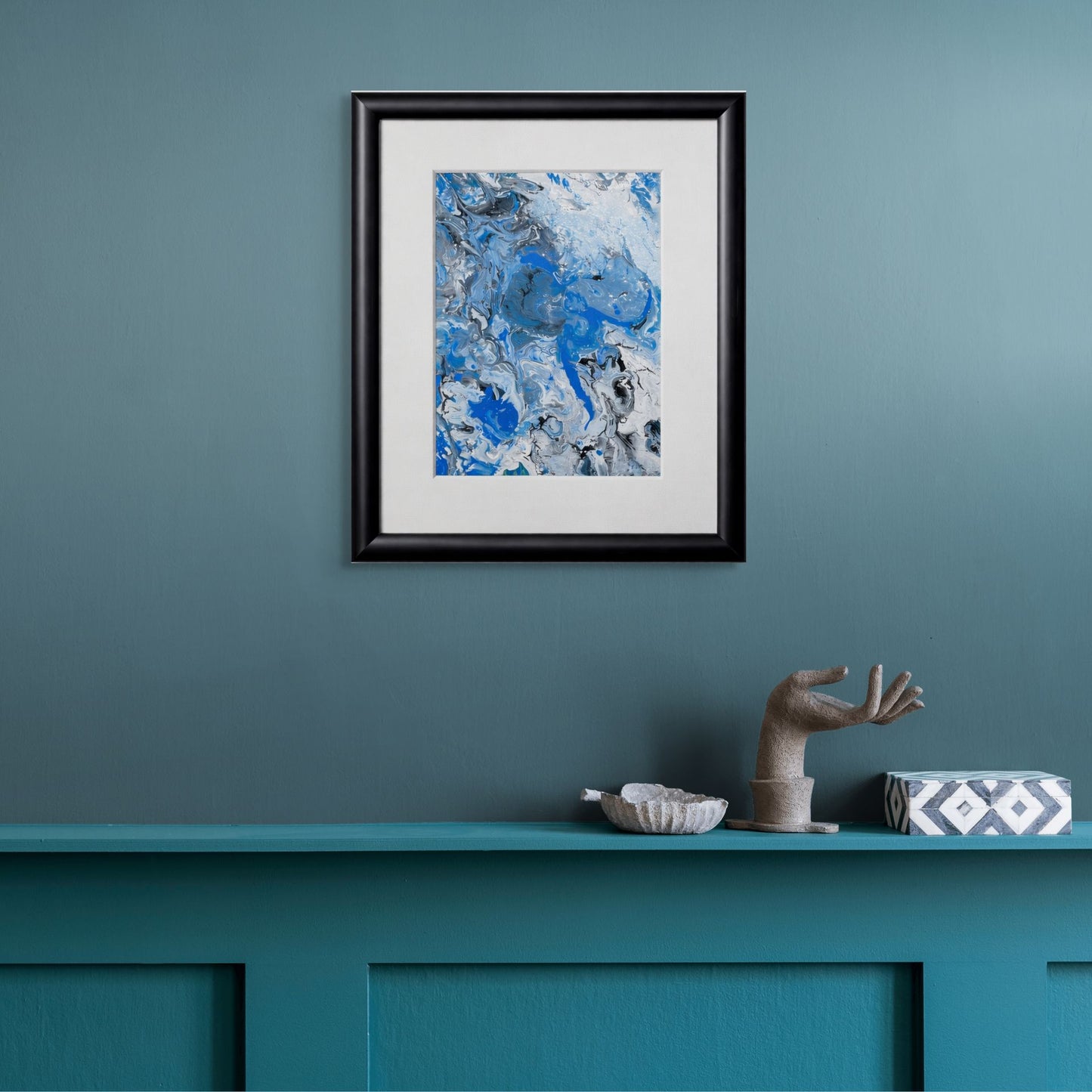 Ege Ruhu 9 – Hazır Çerçeveli 25 x 30 cm Akrilik El Yapımı Tablo