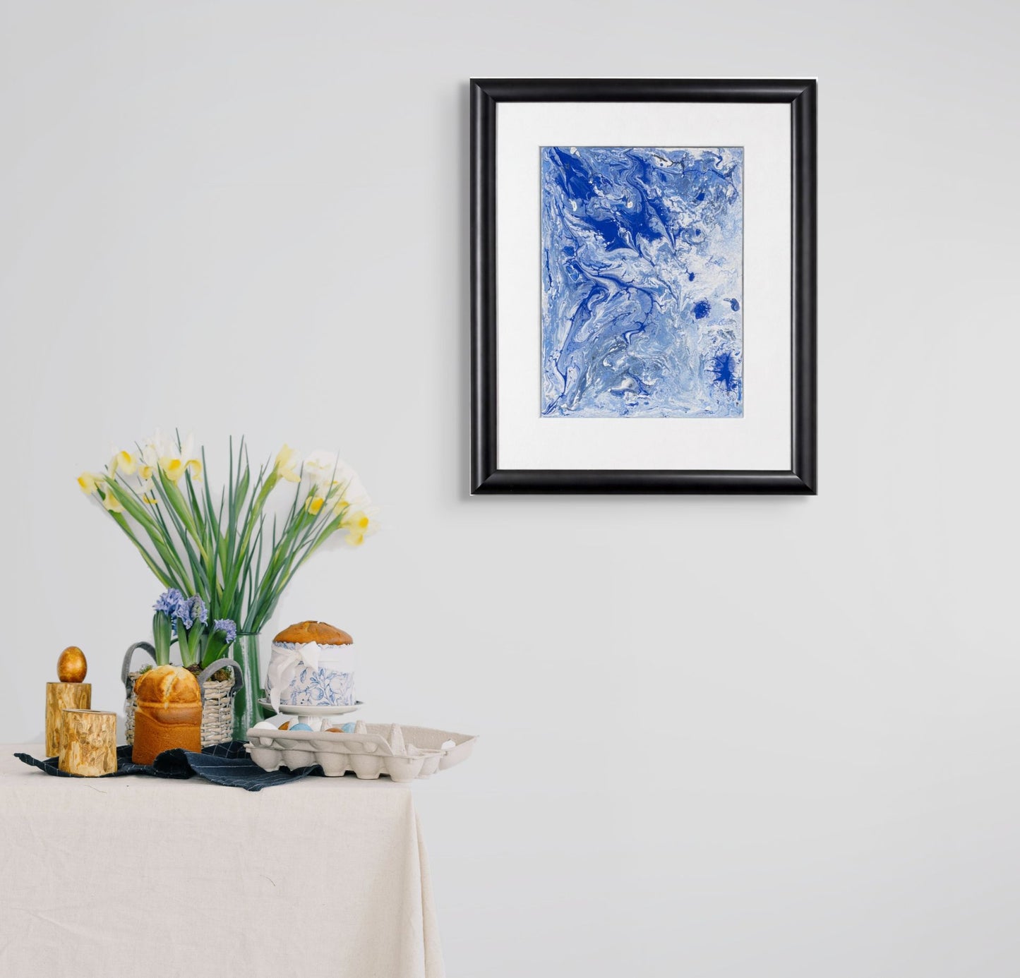 Ege Ruhu 8 – Hazır Çerçeveli 25 x 30 cm Akrilik El Yapımı Tablo