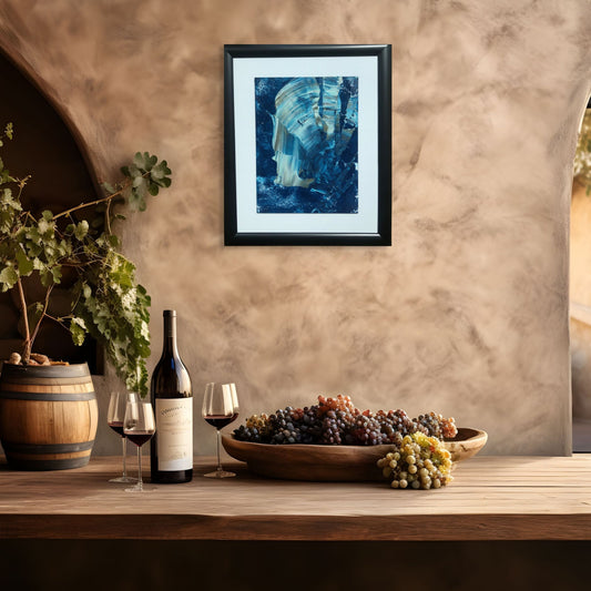 Ege Ruhu 4- Hazır Çerçeveli 25 x 30 cm Akrilik El Yapımı Tablo